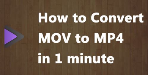 Convert mov to mp4