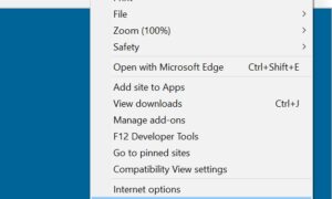 Internet Explorer mode in Windows 10,11