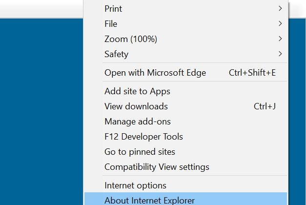 Internet Explorer mode in Windows 10,11
